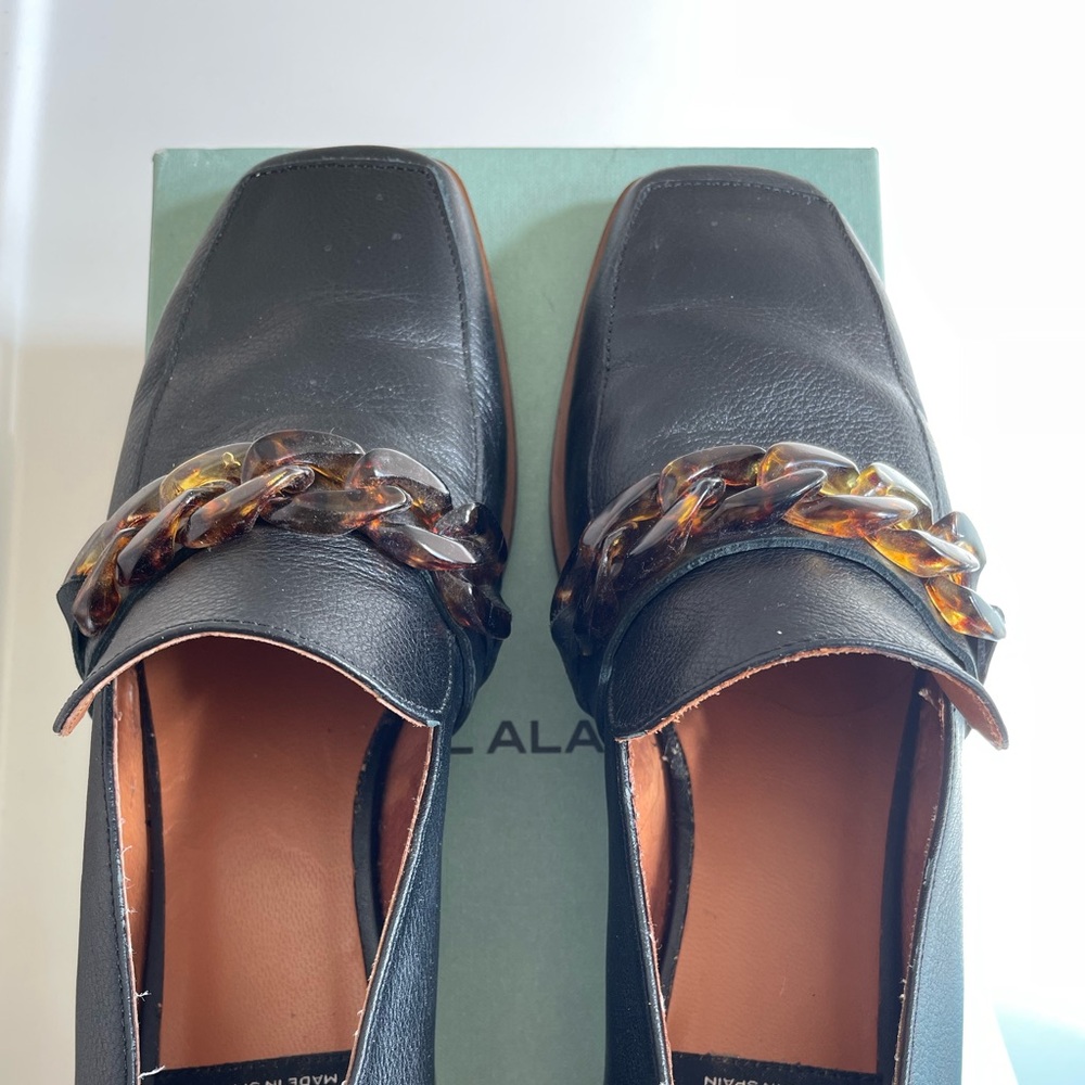 Angel Alarcon anthro leather loafers